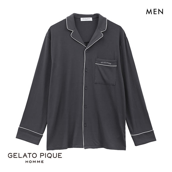 ジェラートピケ オム GELATO PIQUE メンズ HOMME レーヨン パイピング 