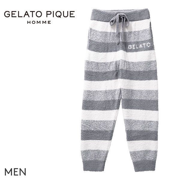 ジェラートピケ オム GELATO PIQUE HOMME メンズ HOMME べビモコメランジボーダーパーカー ジェラピケ ルームウェア  :B52PMNT224972:SHIROHATO(白鳩) - 通販 - Yahoo!ショッピング