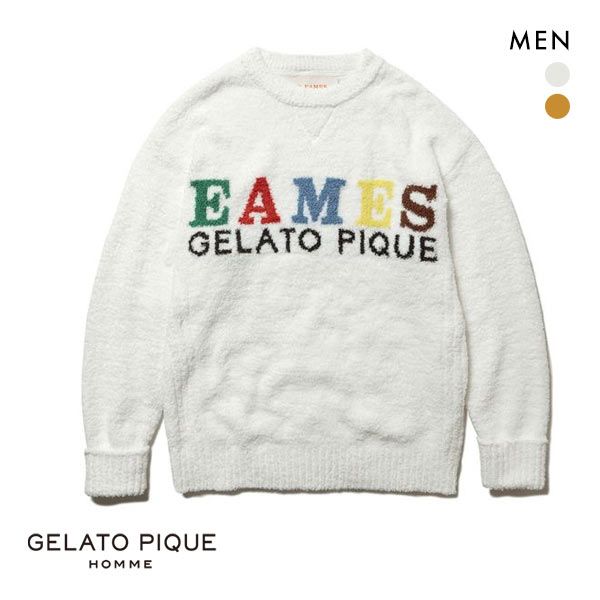 ジェラートピケ gelato pique レディース EAMES パウダーロゴジャカードプルオーバー ジェラピケ ルームウェア パジャマ