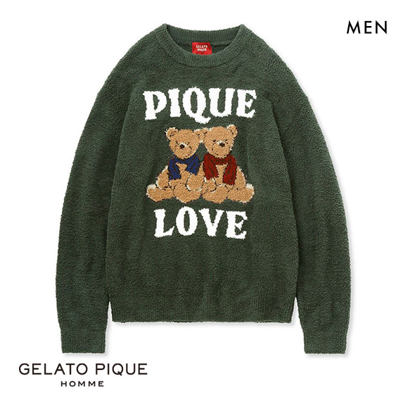 ジェラートピケ オム GELATO PIQUE メンズ HOLIDAY HOMME ベア