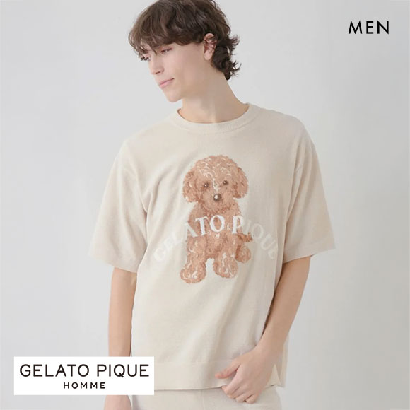 新品 gelato pique トイプードル メンズ オム ジェラートピケ ルームウェア・パジャマ