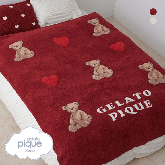 ジェラートピケ gelato pique Sleep HOLIDAY ベアジャガードマルチカバー ジェラピケ ジェラートピケ gelato pique Sleep HOLIDAY ベアジャガードマルチカバー ジェラピケ
