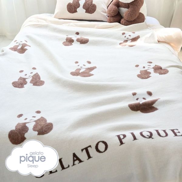 ジェラートピケ スリープ パンダジャガードマルチカバー ジェラピケ gelato pique Sleep | gelato pique | 01