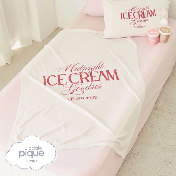 ジェラートピケ スリープ COOL COLLECTION ICEジャガードハーフケット ジェラピケ gelato pique Sleep | gelato pique | 01