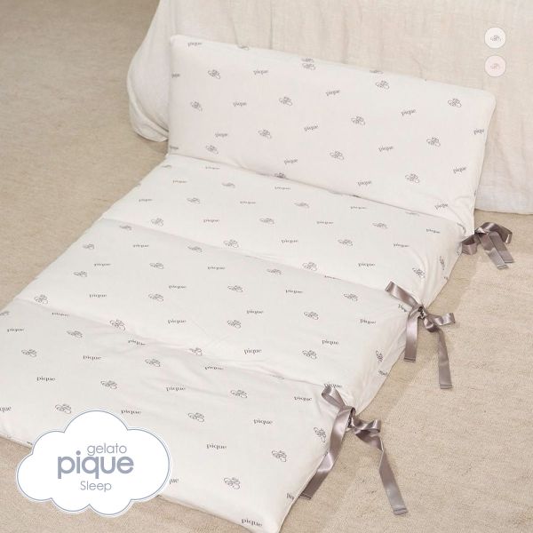 ジェラートピケ スリープ ONLINE限定 モノグラム柄 ごろ寝クッション ジェラピケ gelato pique Sleep | gelato pique | 01