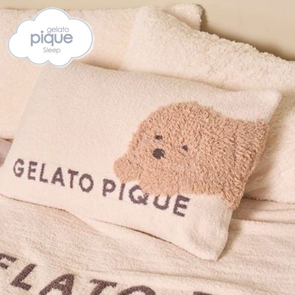 ジェラートピケ スリープ トイプードル ジャガードピローケース ジェラピケ gelato pique Sleep 爆買 | gelato pique | 01
