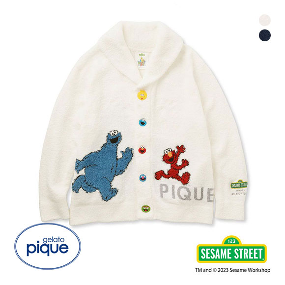 ジェラートピケ gelato pique SESAME STREET UNISEX ジャガード