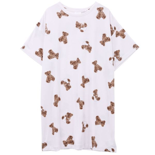 ジェラートピケ ジェラピケ レディース ドレス パジャマ ルームウェア ベア モチーフ 抗菌防臭 Gelato Pique Shirohato 白鳩 通販 Paypayモール