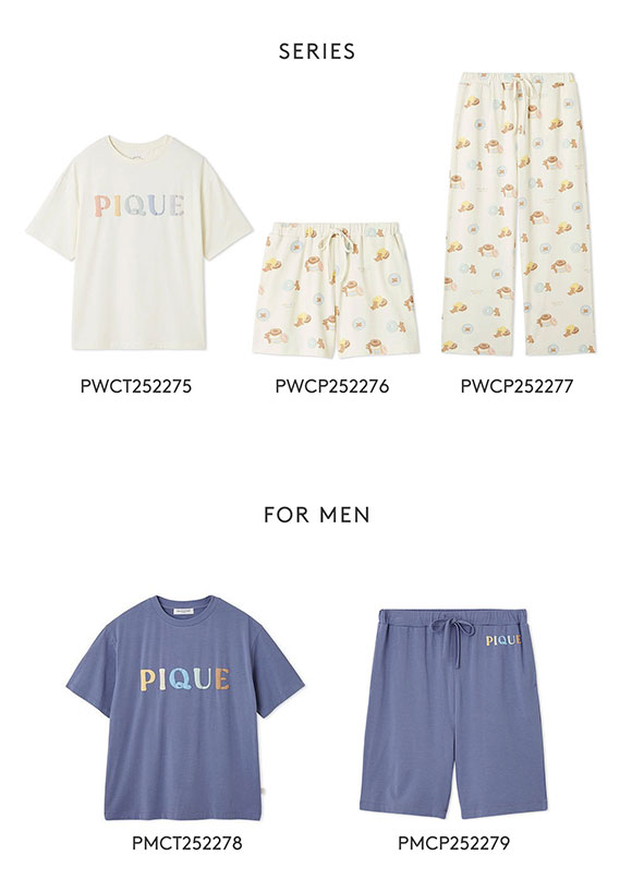 gelato pique ジェラートピケ レディース ドーナツベア柄