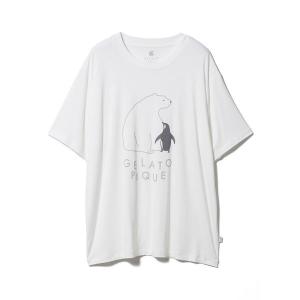 ジェラートピケ gelato pique レディース COOL FAIR シロクマTシャツ ジェラピケ パジャマ ルームウェア｜SHIROHATO(白鳩)