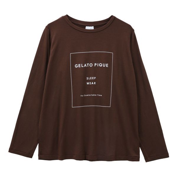 最安値に挑戦 ジェラートピケ Gelato Pique レディース スクエアロゴプルオーバー ジェラピケ パジャマ ルームウェア 新発売の Www Aqtsolutions Com