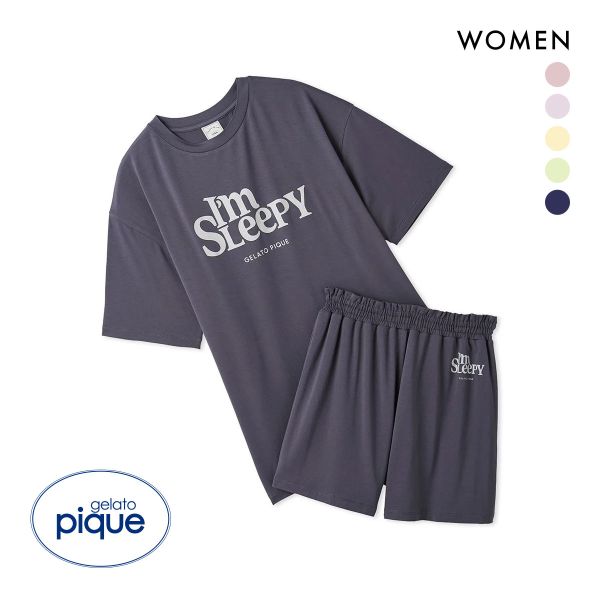 ジェラートピケ gelato pique カラフルレーヨンロゴBIGTシャツ