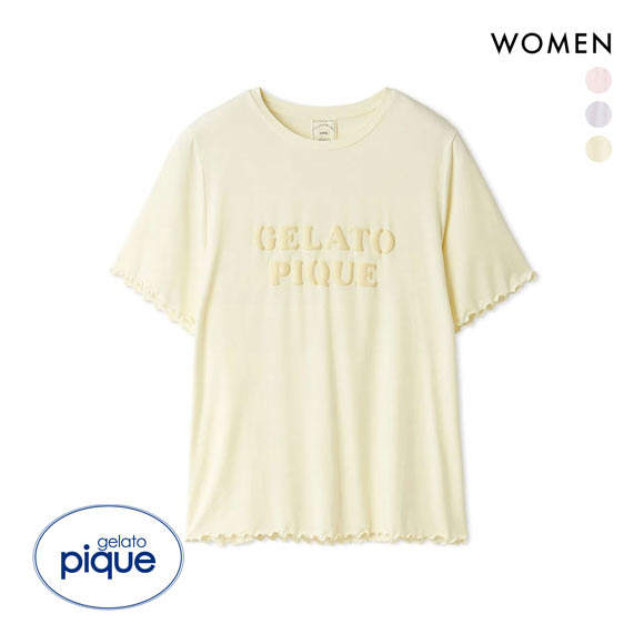 gelato pique ジェラートピケ レディース 接触冷感 ロゴメローT