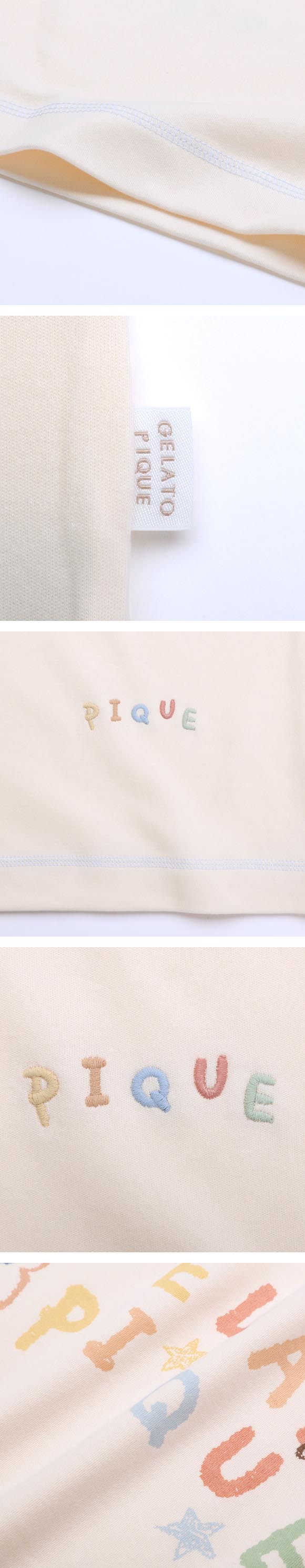 ジェラートピケ レディース ドローイングベアワンポイントTシャツ ジェラピケ パジャマ ルームウェア gelato pique