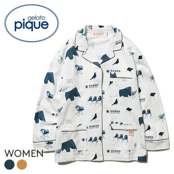 ジェラートピケ オム GELATO PIQUE HOMME メンズ EAMES パウダーロゴ ...