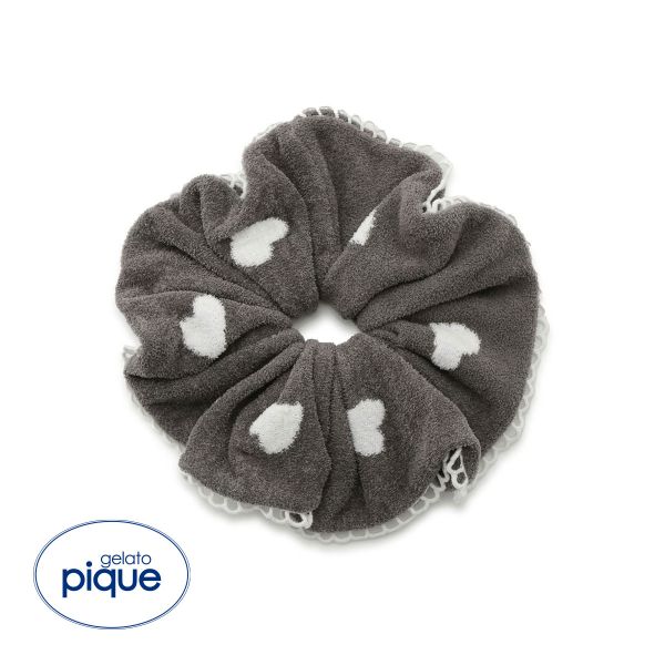 gelato pique ジェラートピケ エアモコハートジャガードシュシュ