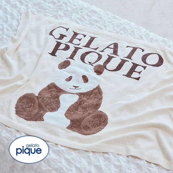 gelato pique ジェラートピケ パンダジャガードブランケット