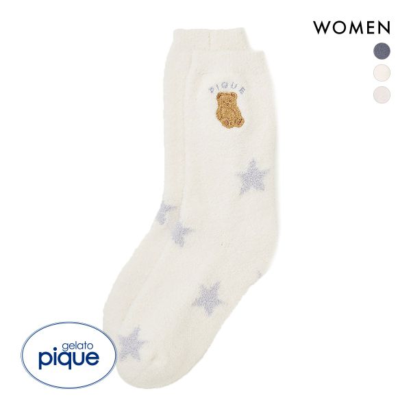 gelato pique ジェラートピケ レディース スタージャガードベアさがら 