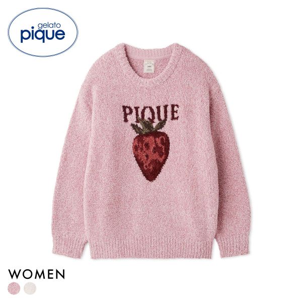 gelato pique（ジェラートピケ） レディース メランジストロベリー