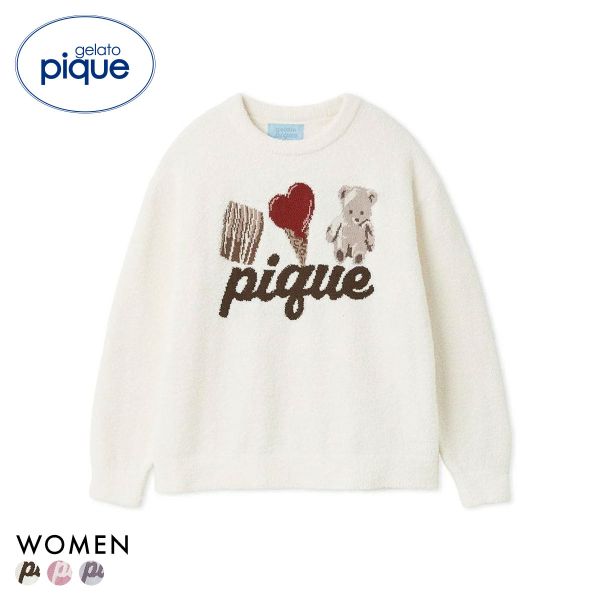 新品未使用　ジェラートピケ　ジェラピケ バレンタイン セット　アイボリー 楽天市場】ジェラートピケ gelato pique Valentine ハートアラン