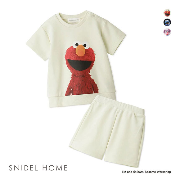 SNIDEL スナイデルホーム HOME SESAME STREET キッズ スウェット
