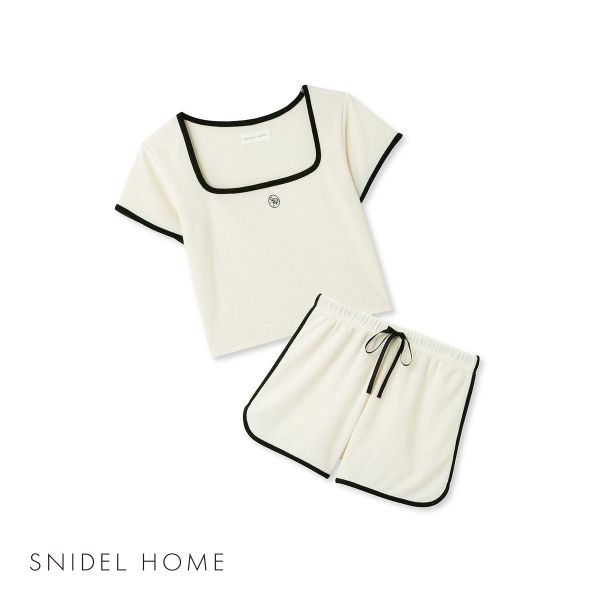 スナイデルホーム SNIDEL HOME Sorbet Light パイルセットアップ パジャマ ル...