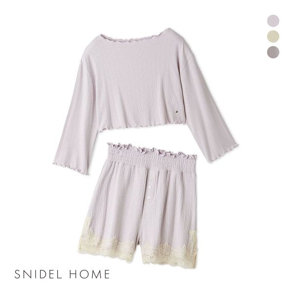 SNIDEL スナイデルホーム HOME ミルキーテレコキャミソール