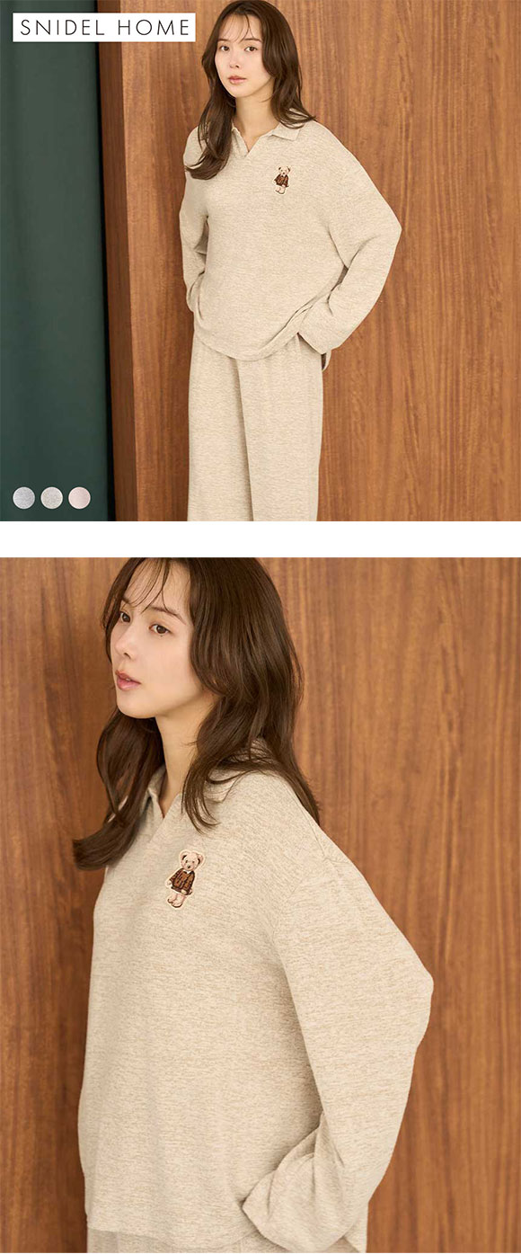 snidel  Bearポロセットアップ Bearポロセットアップ(すべてのワンピース)｜スナイデルホーム｜SNIDEL