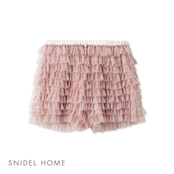 スナイデルホーム SNIDEL HOME Roseチュールショートパンツ パジャマ ルームウェア