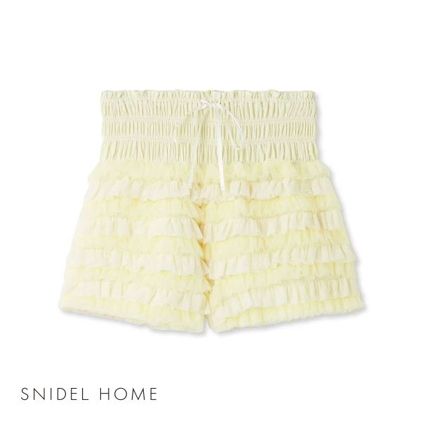 スナイデルホーム SNIDEL HOME SNIDEL HOME 新木優子 シャーリングウエストチュ...