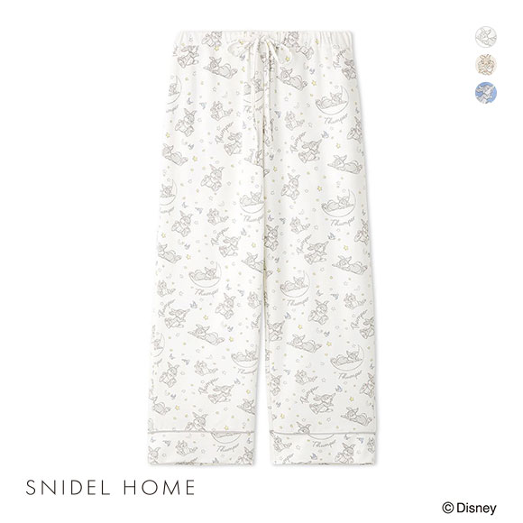 2025年のクリスマスの特別な衣装 SNIDEL パジャマ ロングパンツ Bambi HOME スナイデルホーム ルームウェア・パジャマ