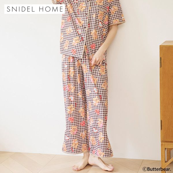 スナイデルホーム BUTTERBEAR カットロングパンツ パジャマ ルームウェア SNIDEL HOME バターベア | SNIDEL | 02