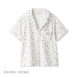 スナイデルホーム SNIDEL HOME FEILER パイル開襟シャツ パジャマ ルームウェア