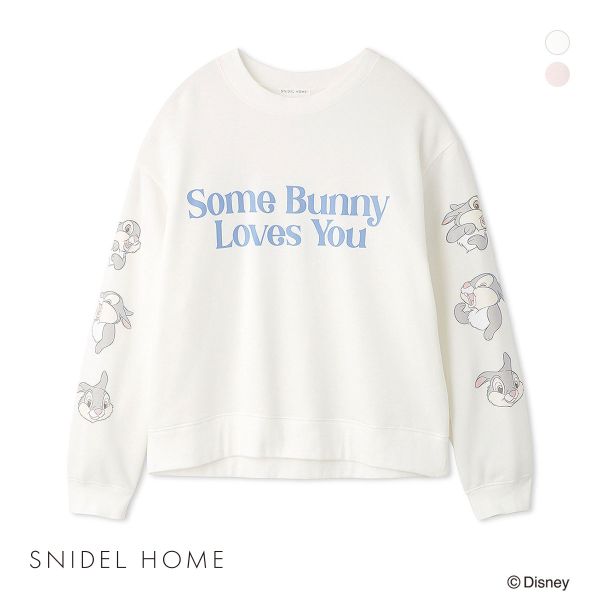 スナイデルホーム SNIDEL HOME Bambi スウェット パジャマ ルームウェア