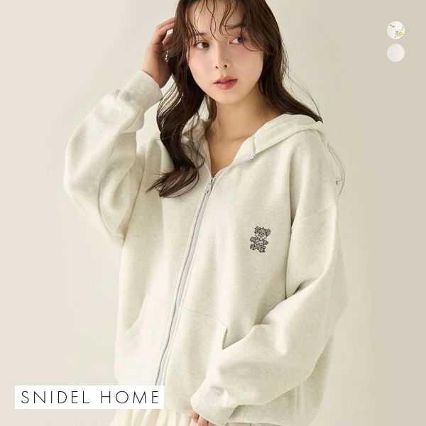 SNIDEL スナイデルホーム HOME × 新木優子 ケーブルニット