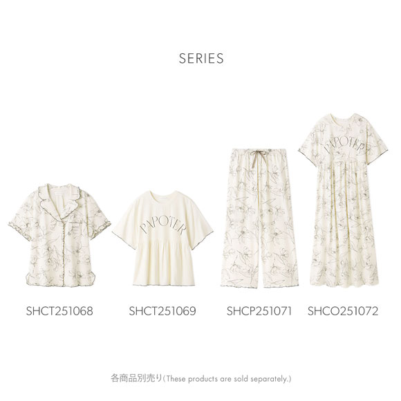 スナイデルホーム Moispro 線画 Tシャツ パジャマ トップス ルームウェア SNIDEL HOME