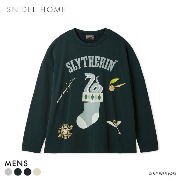 スナイデルホーム Mens Harry Potter モチーフロングTシャツ パジャマ ルームウェア メンズ SNIDEL HOME ハリー・ポッター | SNIDEL | 02