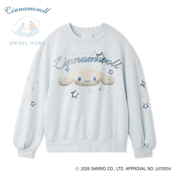 SNIDEL（スナイデル） シナモロール ルームウェア Cinnamoroll ラメ
