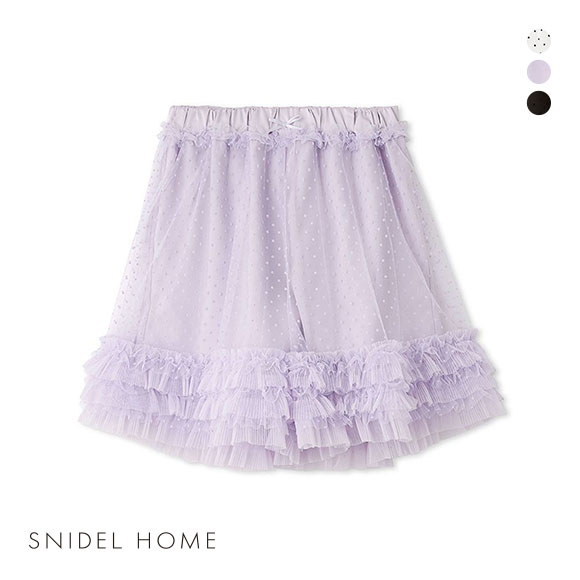新入荷 スナイデルホーム SNIDEL HOME チュールショート Halloween 服&ファッション小物