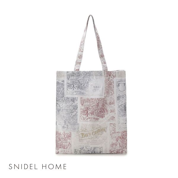 スナイデルホーム SNIDEL HOME PARIS プリントキャンバストート