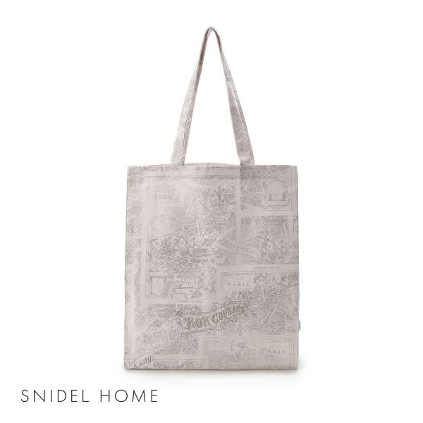 スナイデルホーム SNIDEL HOME PARIS プリントキャンバストート