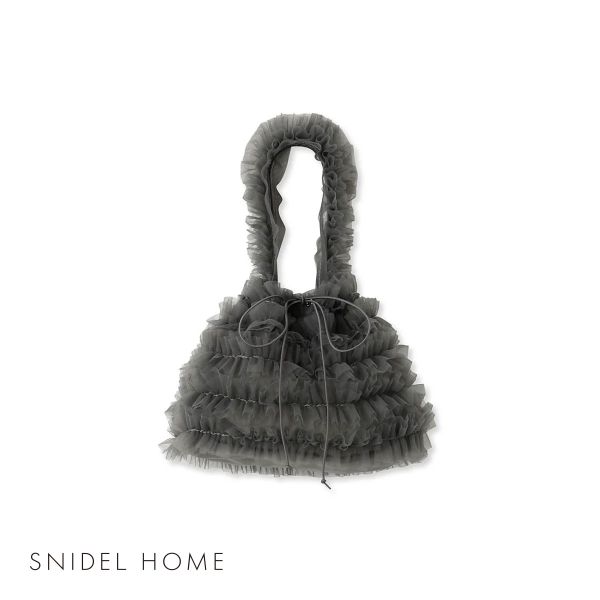 スナイデルホーム SNIDEL HOME チュールバッグ