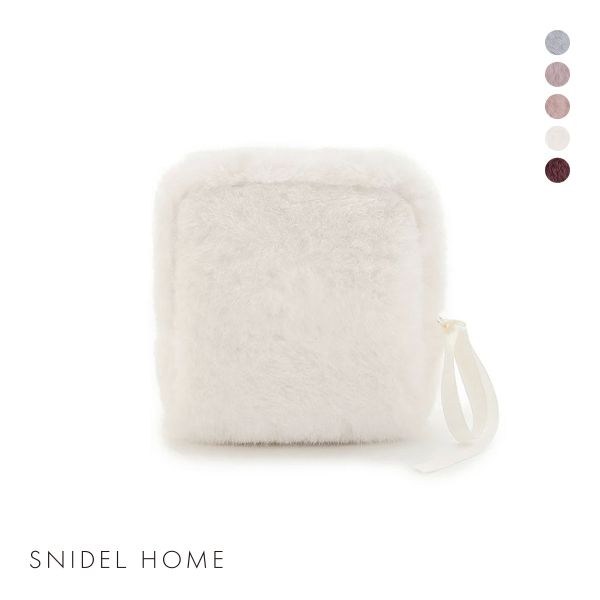 スナイデルホーム ファーポーチ SNIDEL HOME