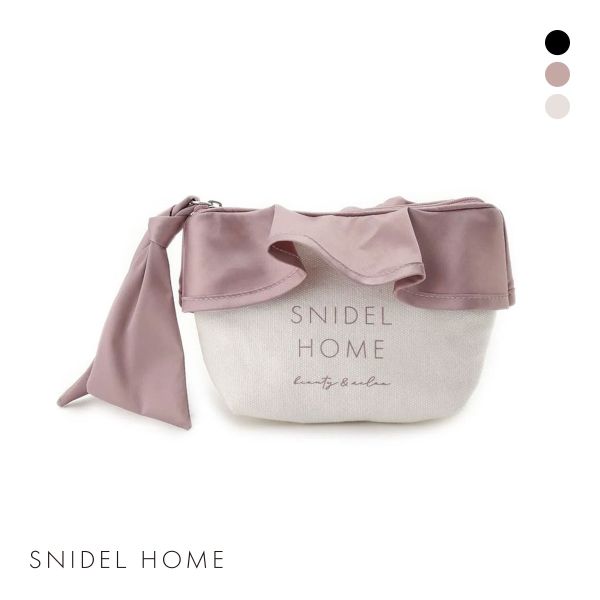 SNIDEL スナイデルホーム HOME オーガニックキャンバスポーチ
