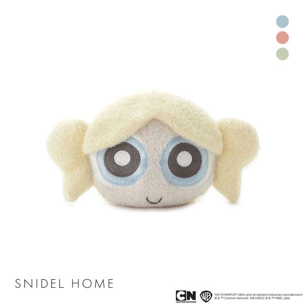 スナイデルホーム パワーパフ ガールズ フェイスニットポーチ The Powerpuff Girls...