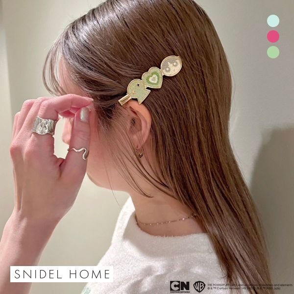 イニシャルバリエーションクリップ（ヘアアクセサリー）｜SNIDEL