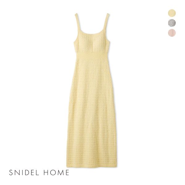 SNIDEL スナイデルホーム チェックノースリワンピース カップ