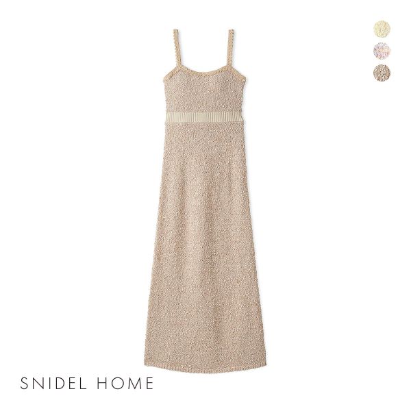 スナイデルホーム カップインニットキャミワンピース　SNIDEL HOME SNIDEL HOME（スナイデルホーム）の「カップインニット