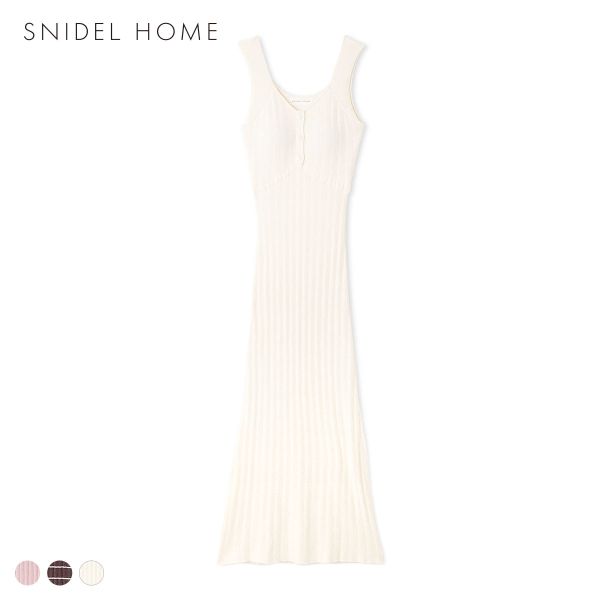 スナイデルホーム CreamyTouch ニットタンクワンピース パジャマ ルームウェア SNIDEL HOME | SNIDEL | 03