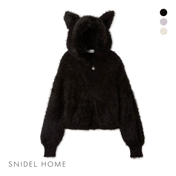 スナイデルホーム SNIDEL HOME Halloween nekomimiパーカー パジャマ ルームウェア